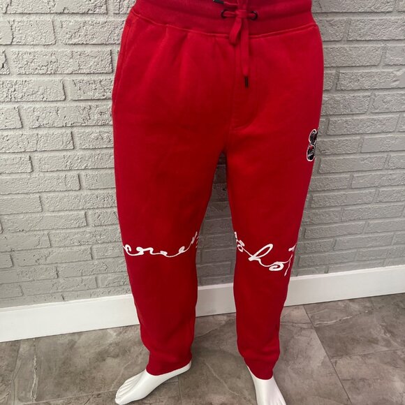 Screenshot Men's Red Graphic Jogger Pant Size XL - Picture 2 of 12